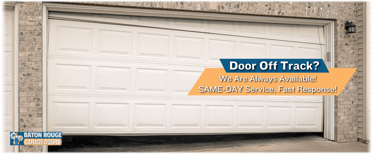 Garage Door Off Track In Baton Rouge